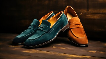 Naklejka premium elegant shoe texture