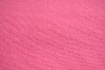 Pink fleece fabric texture, macro texture fleece pink fabric photo above as background