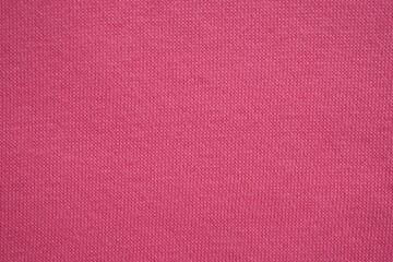 Pink fleece fabric texture, macro texture fleece pink fabric photo above as background