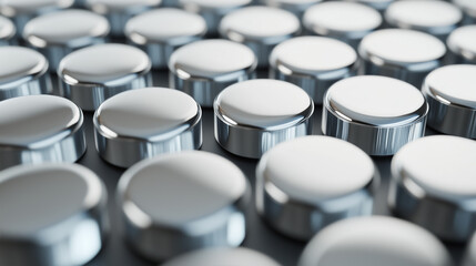 Rare earth magnets. visualization of neodymium magnets. Rare earth fossils