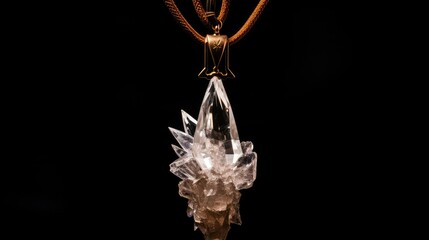 Fototapeta premium quartz ice on tree