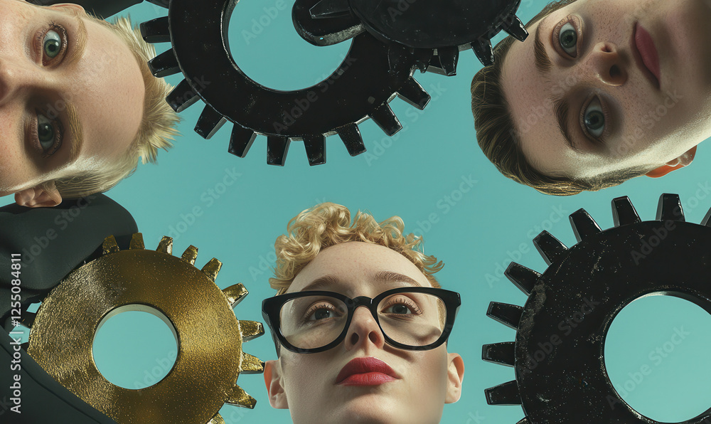 Poster exploring the intersection of technology and creativity: a dynamic perspective on teamwork and innov