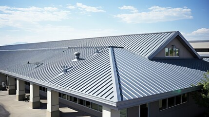 durable house roof metal