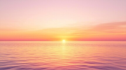 Soft Gradient Background with Warm Sunrise Colors for Calm Themes