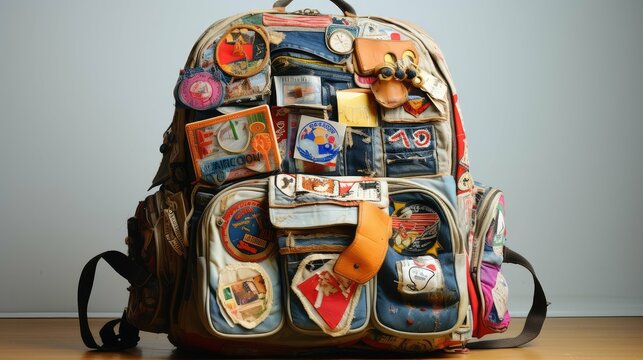 patches school book bag