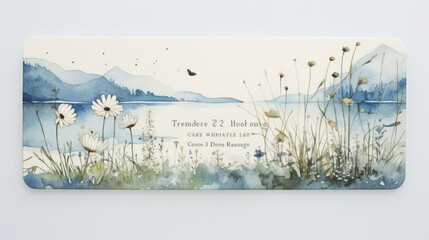 friendly water business card