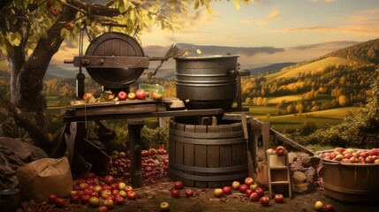 Obraz premium cider black tag