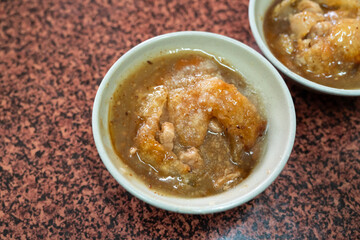 Taiwanese meatball - Delicious street food Bawan.