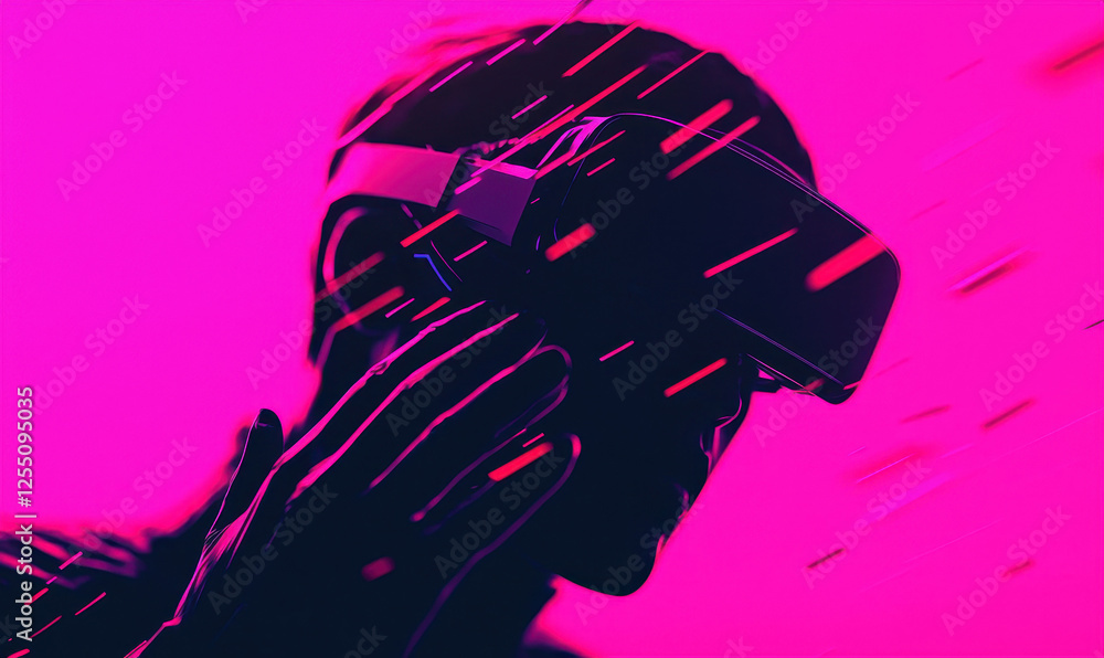 Poster exploring the future of immersive experiences: the impact of virtual reality on technology and lifes