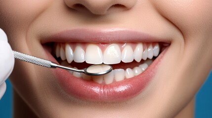 Naklejka premium Patient exploring cosmetic dentistry options with a dental professional discussing treatment plans and expectations