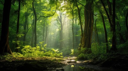 Obraz premium wilderness trees jungle
