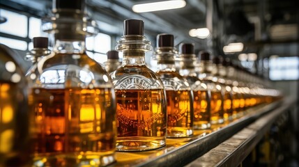 bottles bourbon bottling