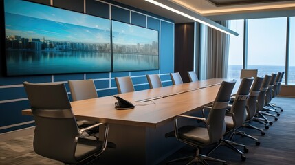 high long conference table