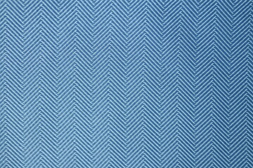 Blue silk herringbone fabric texture Light blue zigzag textile closeup Elegant woven herringbone cloth Macro blue chevron fabric pattern Classic menswear fabric texture