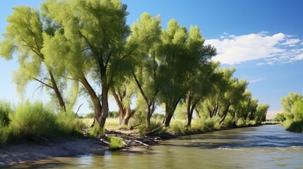habitat riparian trees
