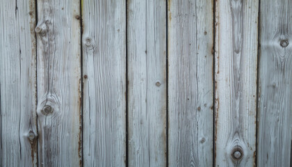 Fototapeta premium Old wooden fence texture with chipped paint and rough surface