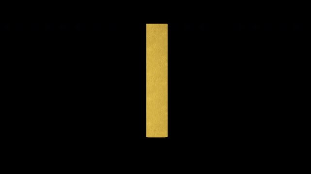 Panamanian balboa currency symbol, golden money sign. Presentations on Business, Financial, and Marketing Concepts. 3D rendering.