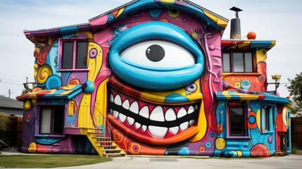 Fototapeta premium y smile house