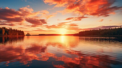 reflection orange header