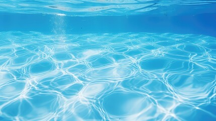 Obraz premium crystal pool water background