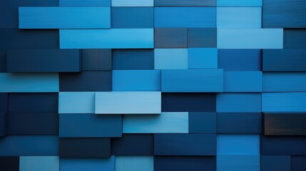 repetitive abstract blue pattern