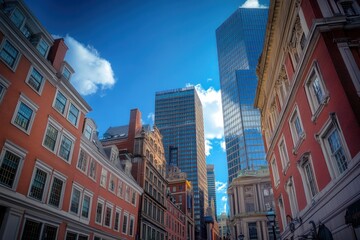 Boston's Architectural Blend: Historic Charm Meets Modern Skyscrapers
