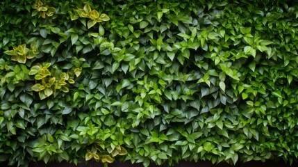 Obraz premium plants blank outdoor wall