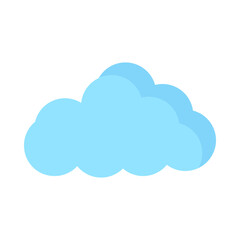 Cloud flat icon