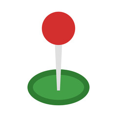 Pin point flat icon