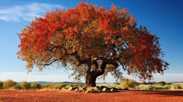 red cork tree