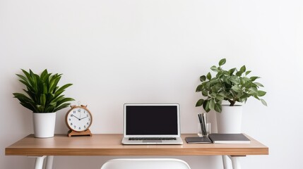 workspace computer on desk