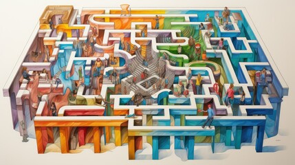 solve coloring book maze