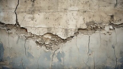 Obraz premium abandoned cracked wall