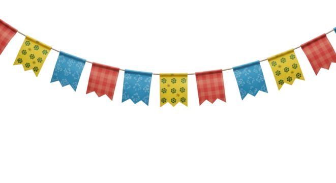 bandeirinhas são joão