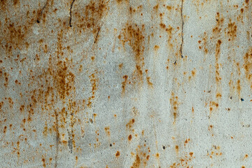 old metal rusty wall close up