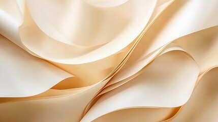 Soft and delicate striped curtains. Yellow paper background with a smooth texture and subtle pastel tones. Abstract surface with a rustic and elegant appearance, ideal for decorative