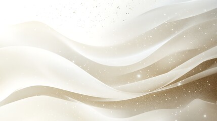 Obraz premium Abstract flowing fabric design with light