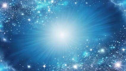 Stunning Deep Space Background with Glowing Stars