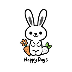rabbit with carrot