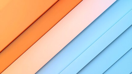 Obraz premium Abstract Diagonal Color Block Design