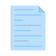 Fototapeta premium Text flat icon
