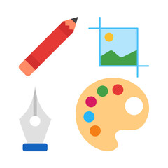 Tools flat icon