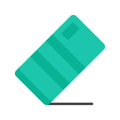 Eraser flat icon