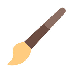 Paint brush flat icon