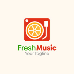 Fresh Music Logo Design Template. Good for Business, Agency, Community and Organization