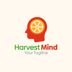 Harvest Mind Logo Design Template. Good for Business, Agency, Community and Organization