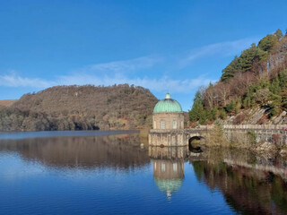 Fototapeta premium Still Waters, Serene Skies