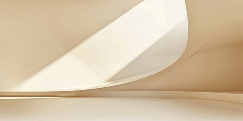 A minimalist background with a muted sand beige, Clean lines and abstract forms, Contemporary minimalist aesthetic