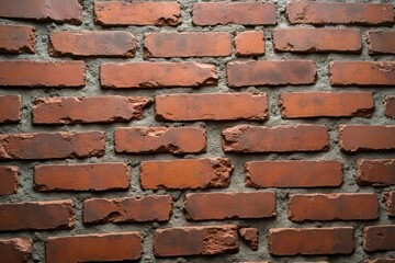 Obraz premium Red Brick Wall Texture: High-Resolution Background Image for Design Projects, Websites, and Presentations