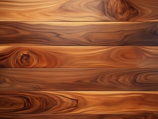 Natural wood texture with rich colors and grain patterns for design inspiration. AI-generated
